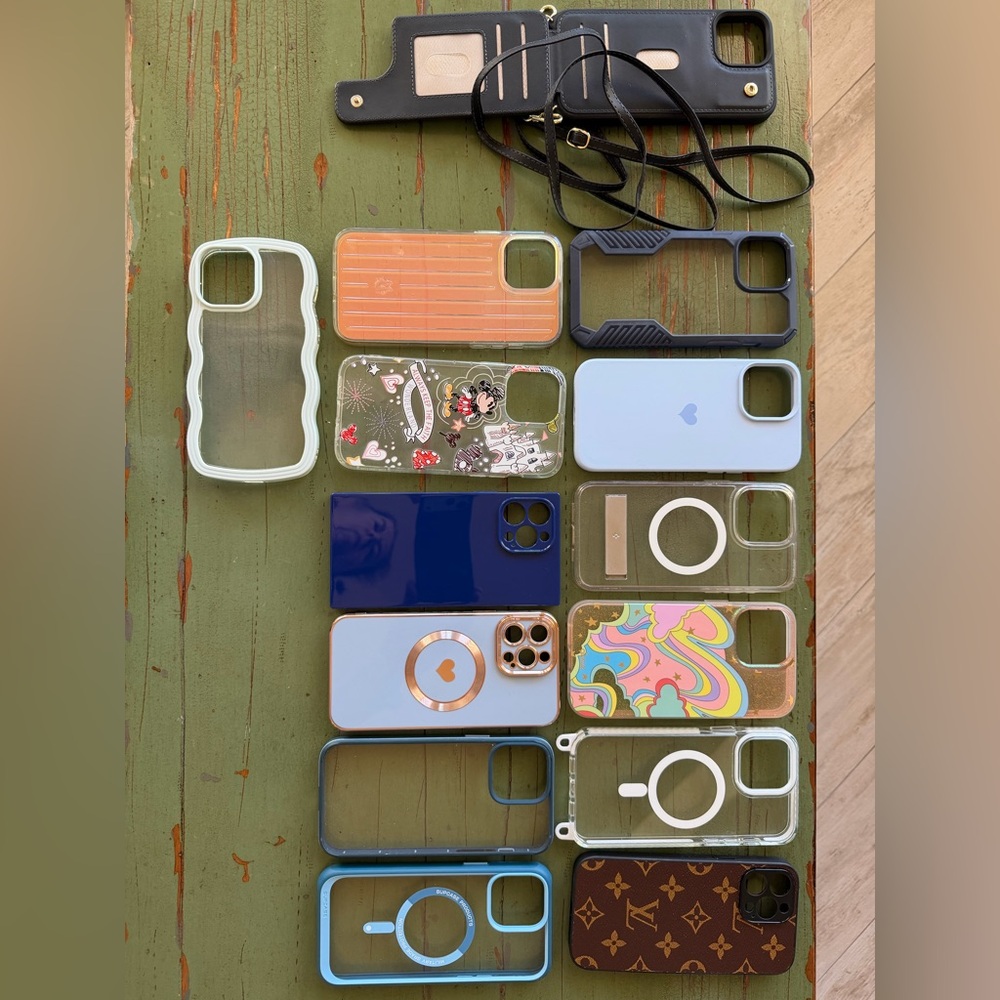 iPhone 13 Pro Max assortment of cases